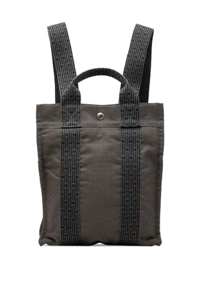 Hermès Pre-Owned 1990-2010 Canvas Herline PM backpack - Grey