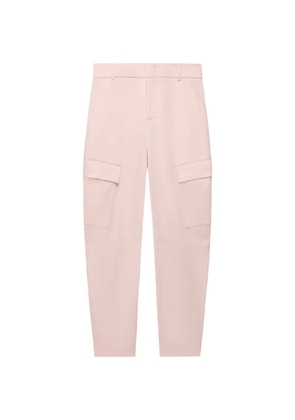 Another Tomorrow curved-leg cargo pants - Pink
