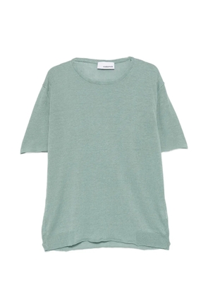 Costumein Sofia fine-knit T-shirt - Green