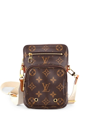 Louis Vuitton Pre-Owned Utility Phone Sleeve Bag Monogram Canvas crossbody bag - Brown