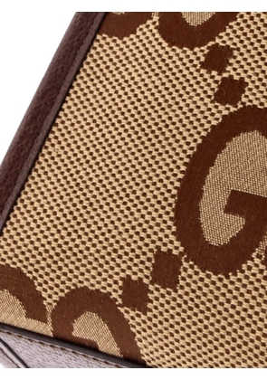 Gucci Pre-Owned Vertical Tote Jumbo GG Canvas Mini crossbody bag - Brown