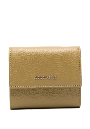 Coccinelle Metallic Soft wallet - Green