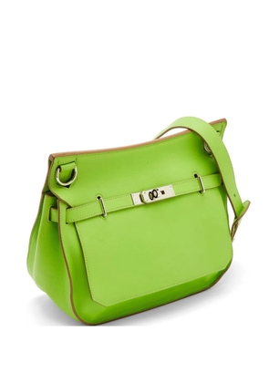 Hermès Pre-Owned 2012 28 Jypsiere leather shoulder bag - Green
