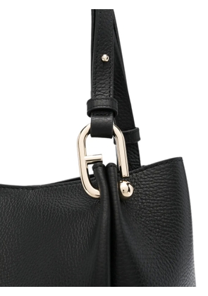 Furla Nuvola logo-plaque tote bag - Black