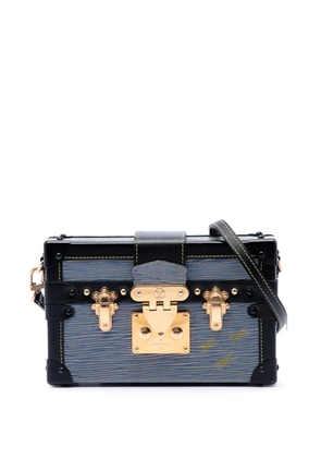 Louis Vuitton Pre-Owned 2015 Epi Denim Petite Malle crossbody bag - Blue