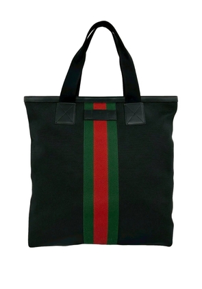 Gucci Pre-Owned 2016-2026 Nylon Web tote bag - Black