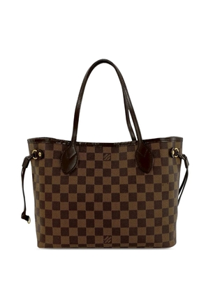 Louis Vuitton Pre-Owned 2008 Damier Ebene Neverfull PM tote bag - Brown