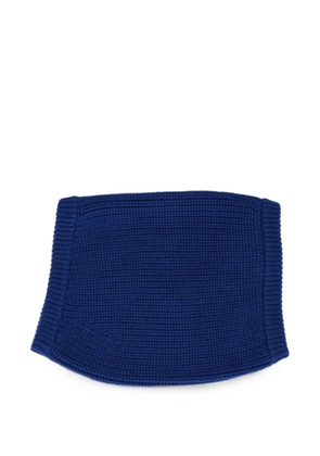 Luxury Supply ribbed-knit balaclava - Blue