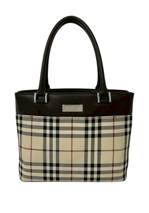 Burberry Pre-Owned 2000-2017 House Check handbag - Neutrals