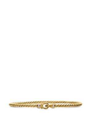 David Yurman Cablespira Flex diamond bracelet - Gold