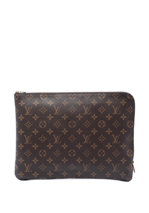Louis Vuitton Pre-Owned 2019 Monogram Etui Voyage MM clutch bag - Brown