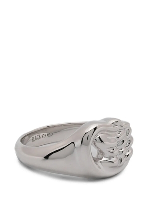 Maria Black Swan signet ring - Silver
