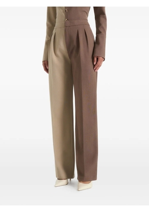 Manière De Voir Julie two-tone tailored pants - Neutrals