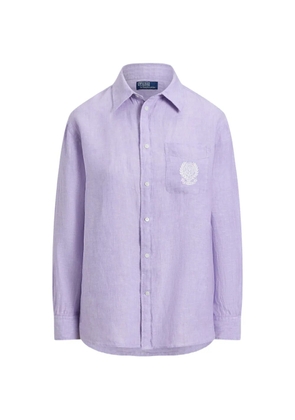 Polo Ralph Lauren Wimbledon embroidered shirt - Purple