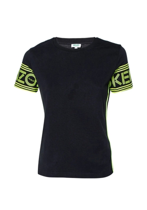 Kenzo Pre-Owned logo-sleeve T-shirt - Black