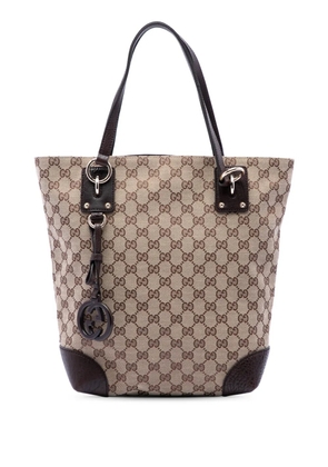 Gucci Pre-Owned 2016-2026 GG Canvas GG Charm tote bag - Neutrals