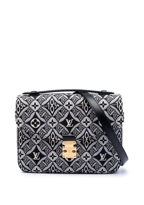 Louis Vuitton Pre-Owned 2020 Monogram Jacquard Since 1854 Pochette Metis satchel - Black
