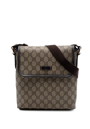 Gucci Pre-Owned 2016-2026 GG Supreme crossbody bag - Neutrals