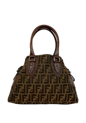 Fendi Pre-Owned 2000-2010 Zucca Canvas Etniko handbag - Brown