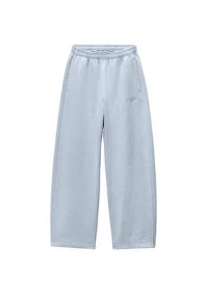 Alexander Wang crystal-embellished track pants - Blue