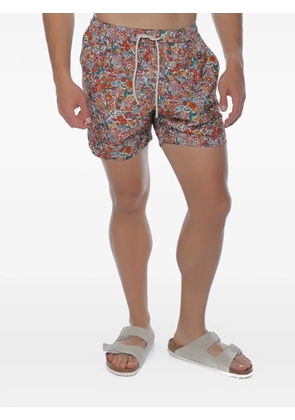 MC2 Saint Barth Lighting floral-print swim shorts - Green