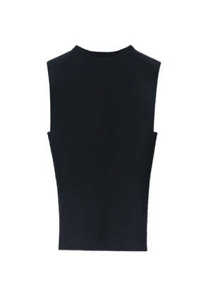 Alexander Wang ribbed-knit tank top - Black