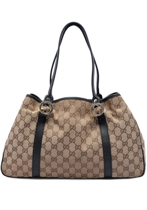 Gucci Pre-Owned 2016-2026 GG Canvas Twins tote bag - Neutrals