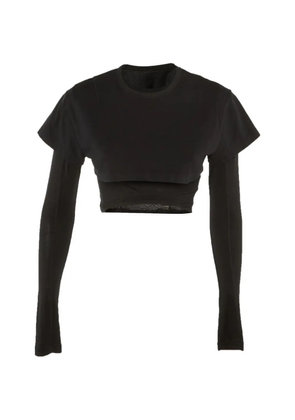 Jacquemus Pre-Owned Le Double layered T-shirt - Black