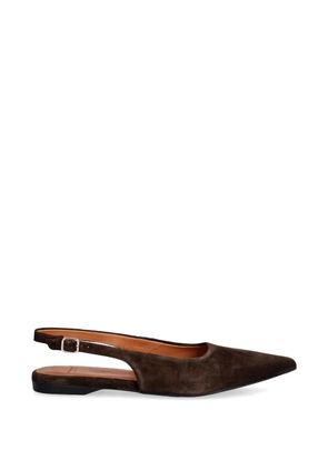 VAGABOND Hermine pointed-toe slingback ballet flats - Brown