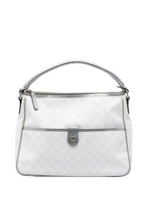 Gucci Pre-Owned 2016-2026 GG Supreme Joy handbag - Silver