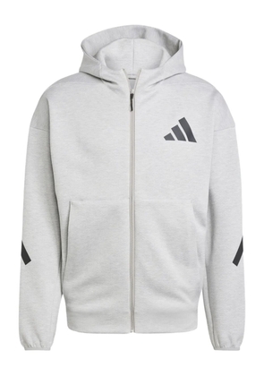 adidas logo hoodie - Grey