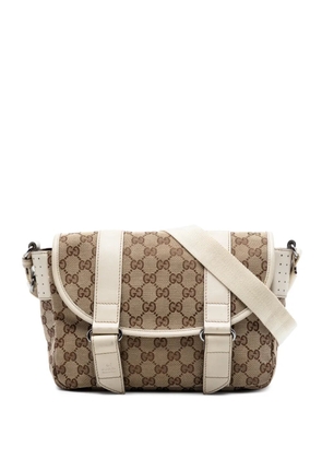 Gucci Pre-Owned 2016-2026 GG Canvas crossbody bag - White