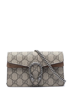 Gucci Pre-Owned 2016-2026 Mini GG Supreme Dionysus crossbody bag - Neutrals