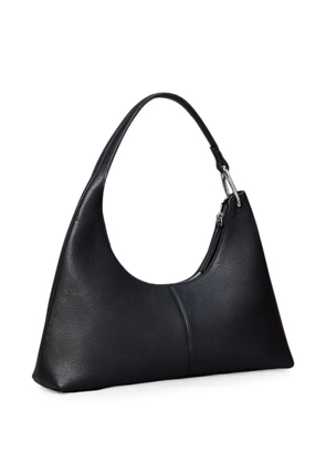Calvin Klein grained-effect curved tote bag - Black