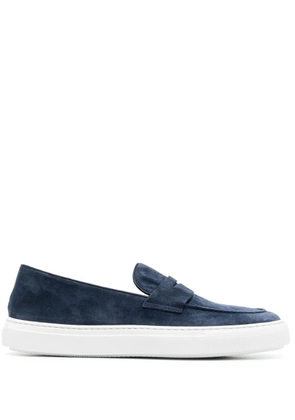 Fratelli Rossetti calf-suede loafers - Blue