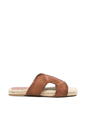 Castañer Pura woven sandals - Brown