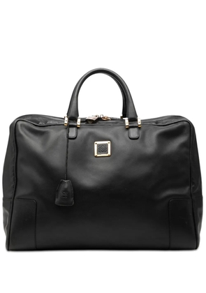 Loewe Pre-Owned 1990-2000 Leather Amazona 40 handbag - Black