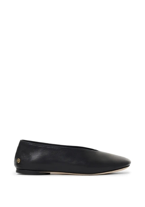 ANINE BING Ana flats smooth leather - black