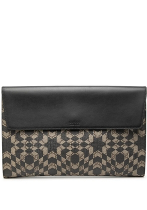 Gucci Pre-Owned 2000-2015 GG Supreme Caleido clutch bag - Neutrals