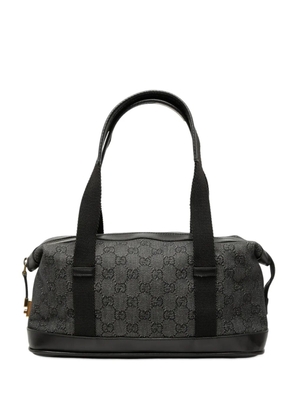 Gucci Pre-Owned 2000-2015 GG Denim shoulder bag - Grey