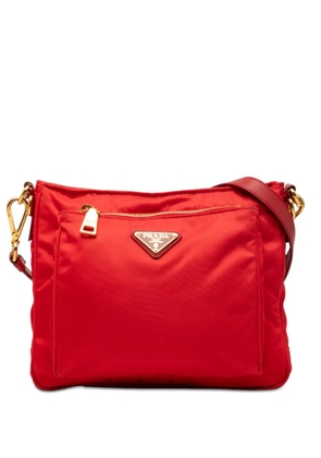 Prada Pre-Owned 2013-2026 Tessuto Zip Top crossbody bag - Red