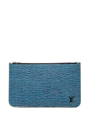 Louis Vuitton Pre-Owned 2016 Epi Denim Neverfull pouch - Blue