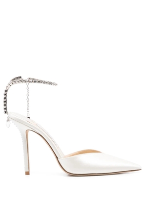 Jimmy Choo Pre-Owned 100mm Saeda pumps - White