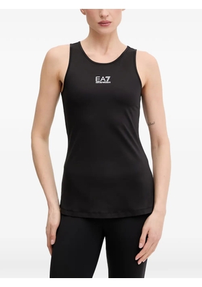 Ea7 Emporio Armani Tennis Pro Technical Ventus logo-print tank top - Black
