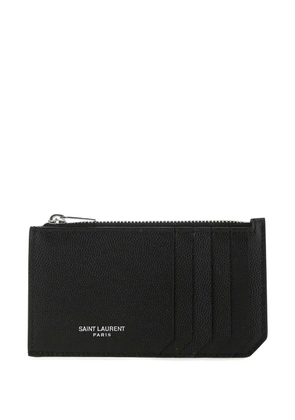 Saint Laurent Fragments card holder - Black