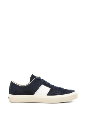 Tom Ford Pre-Owned Cambridge suede sneakers - Blue