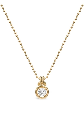 Melissa Kaye 18K yellow gold Rocky diamond necklace
