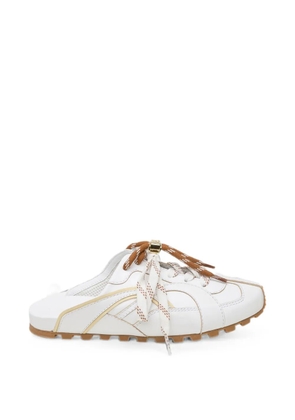 Dorothee Schumacher lace-up mules - White