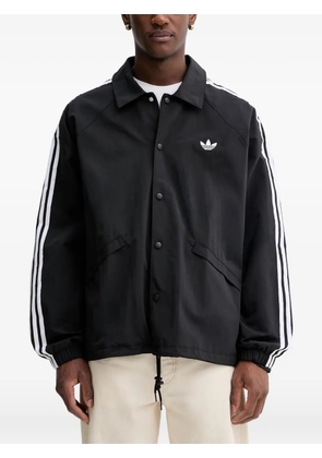 adidas logo-embroidered 3-Stripes jacket - Black
