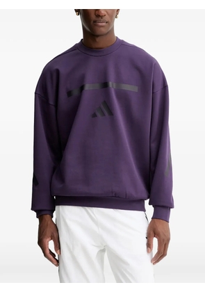 adidas Z.N.E. logo-print sweatshirt - Purple